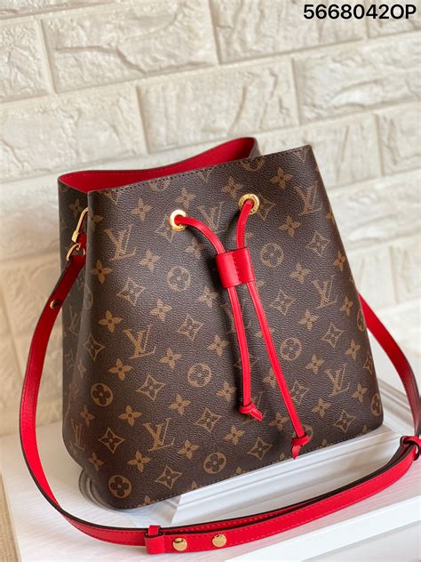 louis vuitton red bucket bag|louis vuitton drawstring bucket bag.